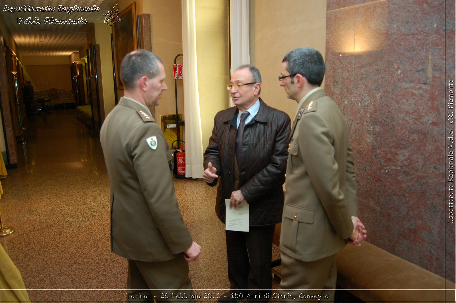 Torino  - 26 Febbraio 2011 - 150 Anni di Storia, Convegno -  Croce Rossa Italiana - Ispettorato Regionale Volontari del Soccorso Piemonte