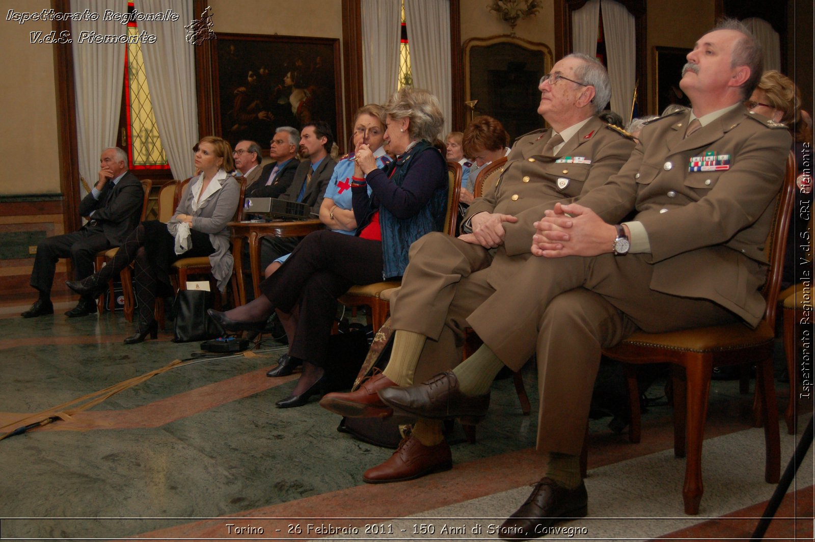 Torino  - 26 Febbraio 2011 - 150 Anni di Storia, Convegno -  Croce Rossa Italiana - Ispettorato Regionale Volontari del Soccorso Piemonte