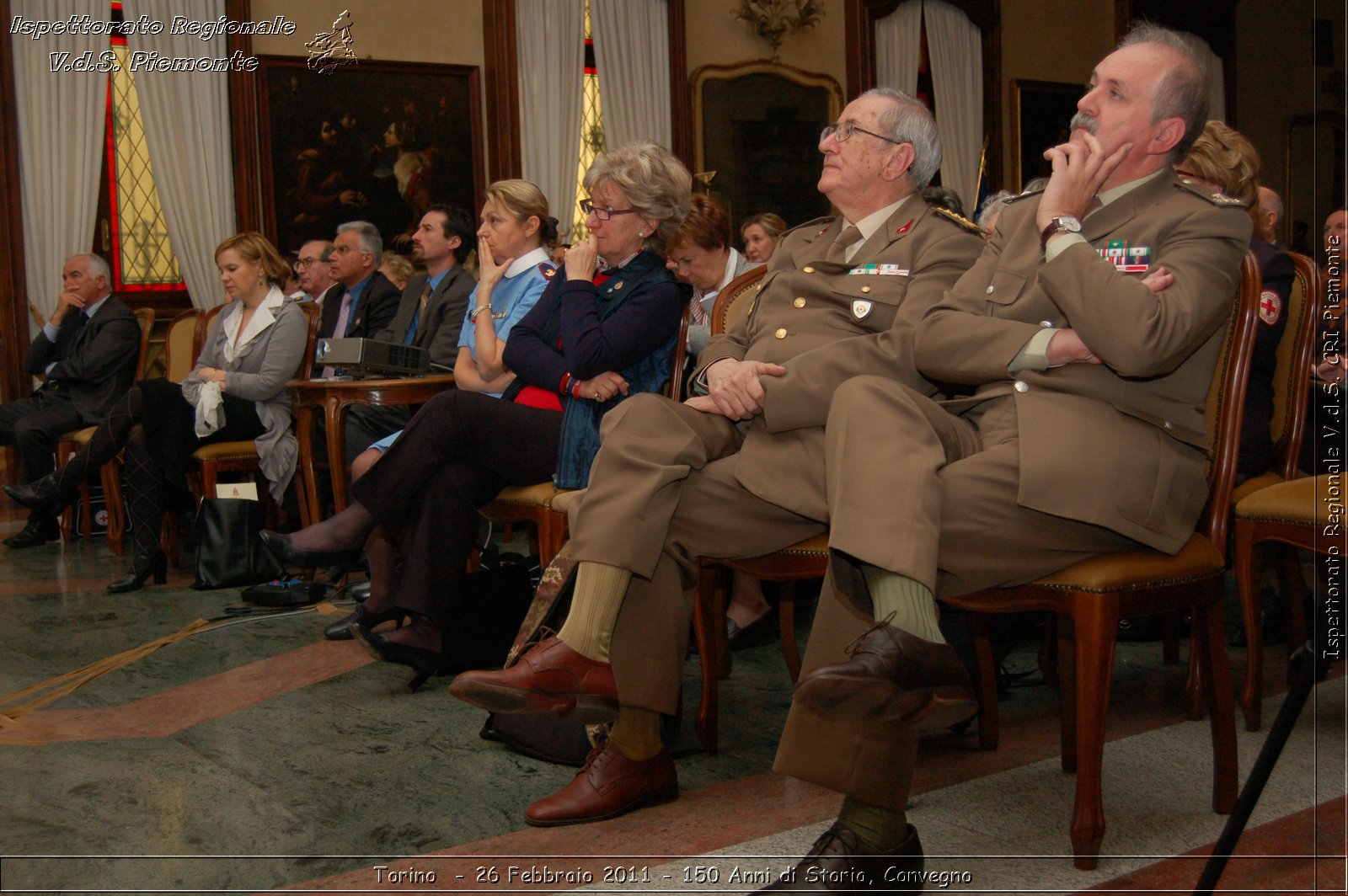 Torino  - 26 Febbraio 2011 - 150 Anni di Storia, Convegno -  Croce Rossa Italiana - Ispettorato Regionale Volontari del Soccorso Piemonte