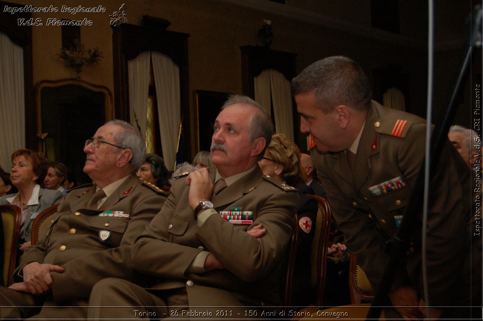 Torino  - 26 Febbraio 2011 - 150 Anni di Storia, Convegno -  Croce Rossa Italiana - Ispettorato Regionale Volontari del Soccorso Piemonte