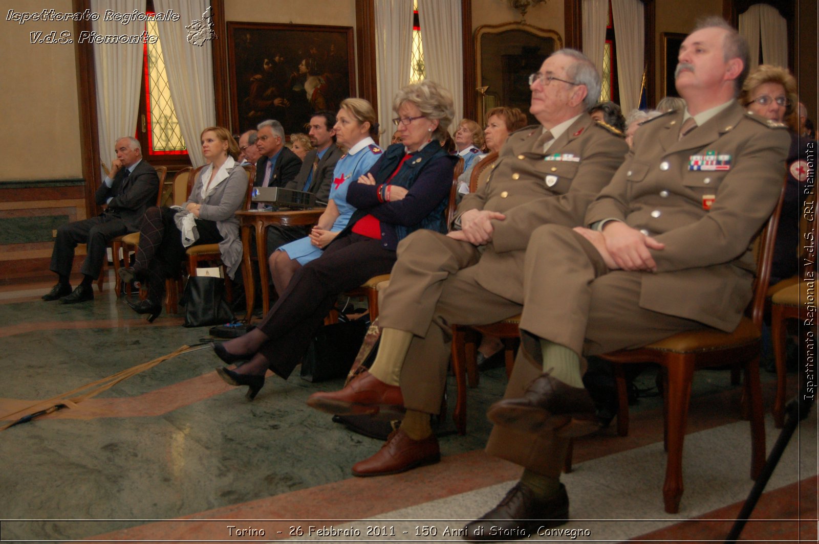 Torino  - 26 Febbraio 2011 - 150 Anni di Storia, Convegno -  Croce Rossa Italiana - Ispettorato Regionale Volontari del Soccorso Piemonte