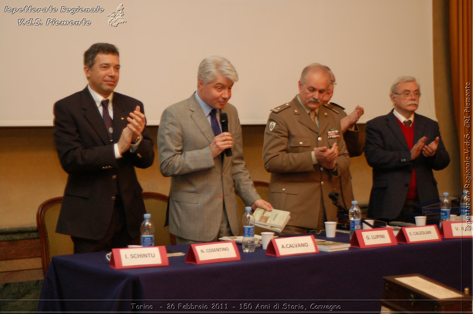 Torino  - 26 Febbraio 2011 - 150 Anni di Storia, Convegno -  Croce Rossa Italiana - Ispettorato Regionale Volontari del Soccorso Piemonte