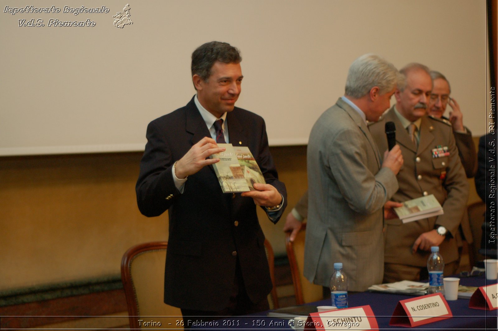 Torino  - 26 Febbraio 2011 - 150 Anni di Storia, Convegno -  Croce Rossa Italiana - Ispettorato Regionale Volontari del Soccorso Piemonte