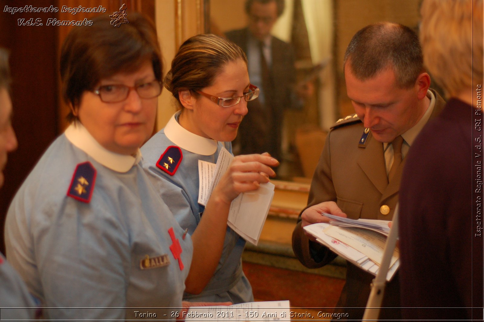 Torino  - 26 Febbraio 2011 - 150 Anni di Storia, Convegno -  Croce Rossa Italiana - Ispettorato Regionale Volontari del Soccorso Piemonte