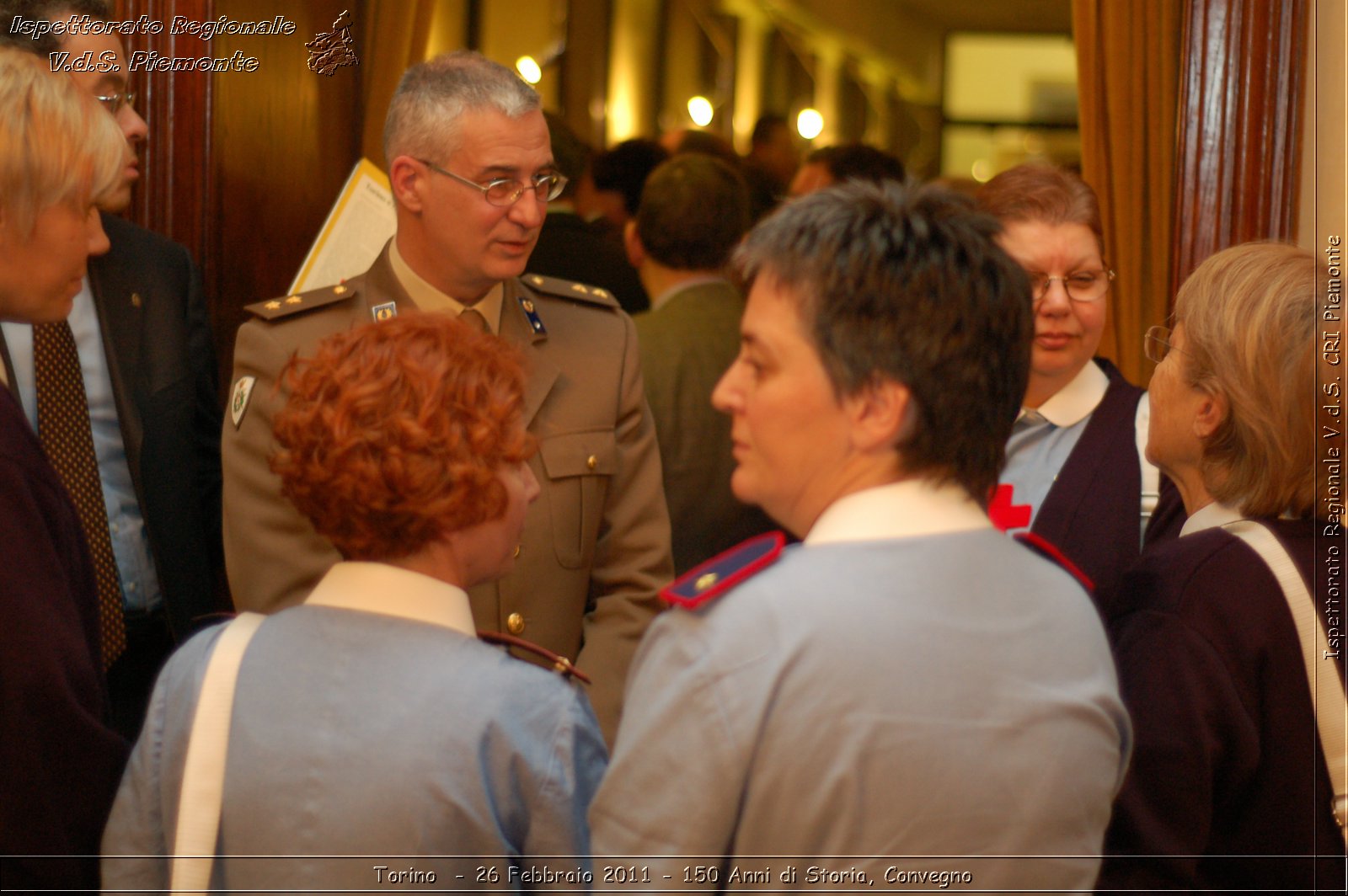 Torino  - 26 Febbraio 2011 - 150 Anni di Storia, Convegno -  Croce Rossa Italiana - Ispettorato Regionale Volontari del Soccorso Piemonte