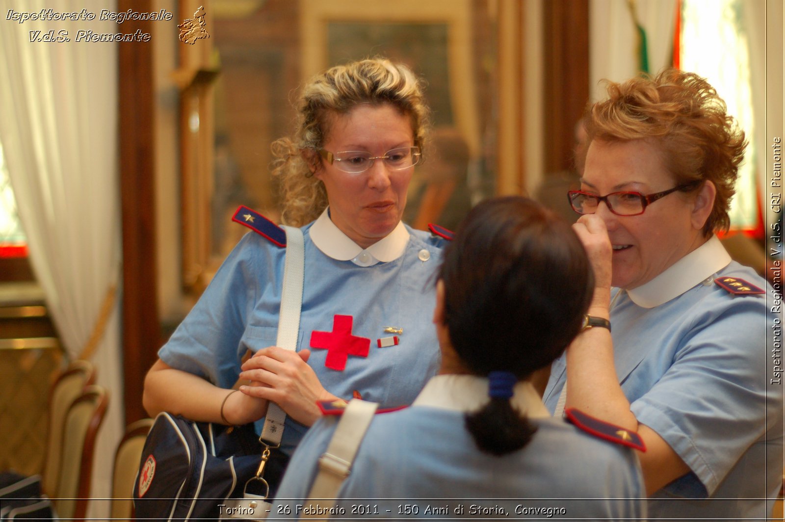 Torino  - 26 Febbraio 2011 - 150 Anni di Storia, Convegno -  Croce Rossa Italiana - Ispettorato Regionale Volontari del Soccorso Piemonte