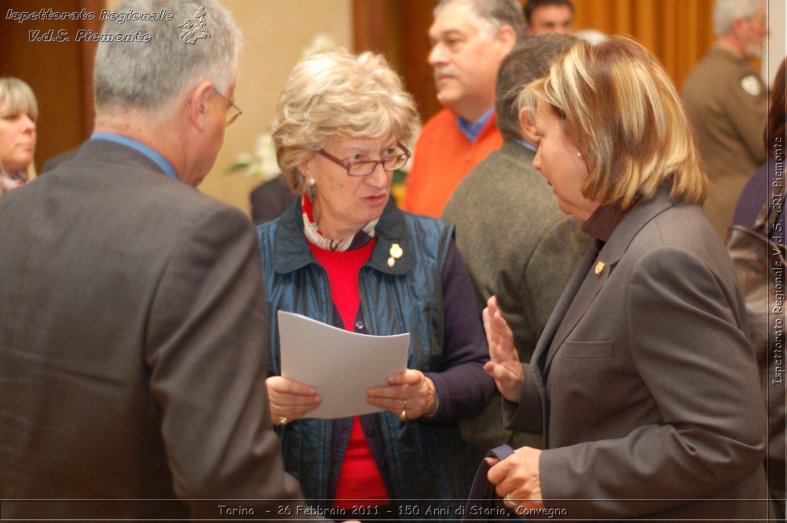 Torino  - 26 Febbraio 2011 - 150 Anni di Storia, Convegno -  Croce Rossa Italiana - Ispettorato Regionale Volontari del Soccorso Piemonte