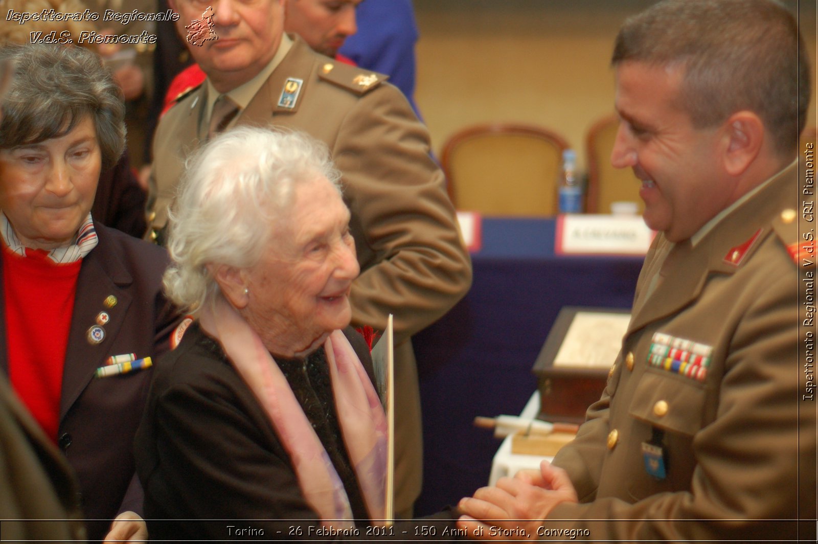 Torino  - 26 Febbraio 2011 - 150 Anni di Storia, Convegno -  Croce Rossa Italiana - Ispettorato Regionale Volontari del Soccorso Piemonte