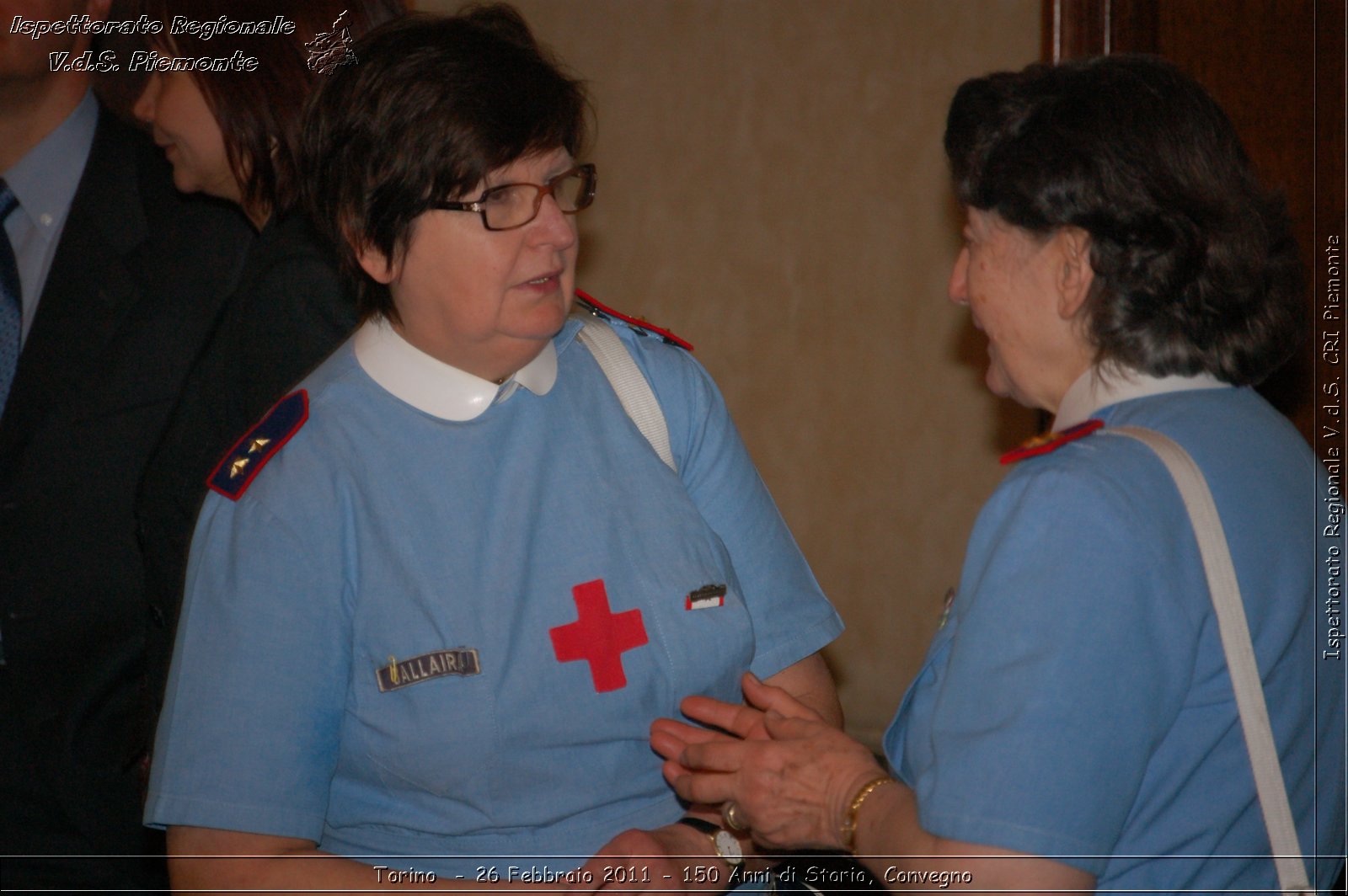 Torino  - 26 Febbraio 2011 - 150 Anni di Storia, Convegno -  Croce Rossa Italiana - Ispettorato Regionale Volontari del Soccorso Piemonte