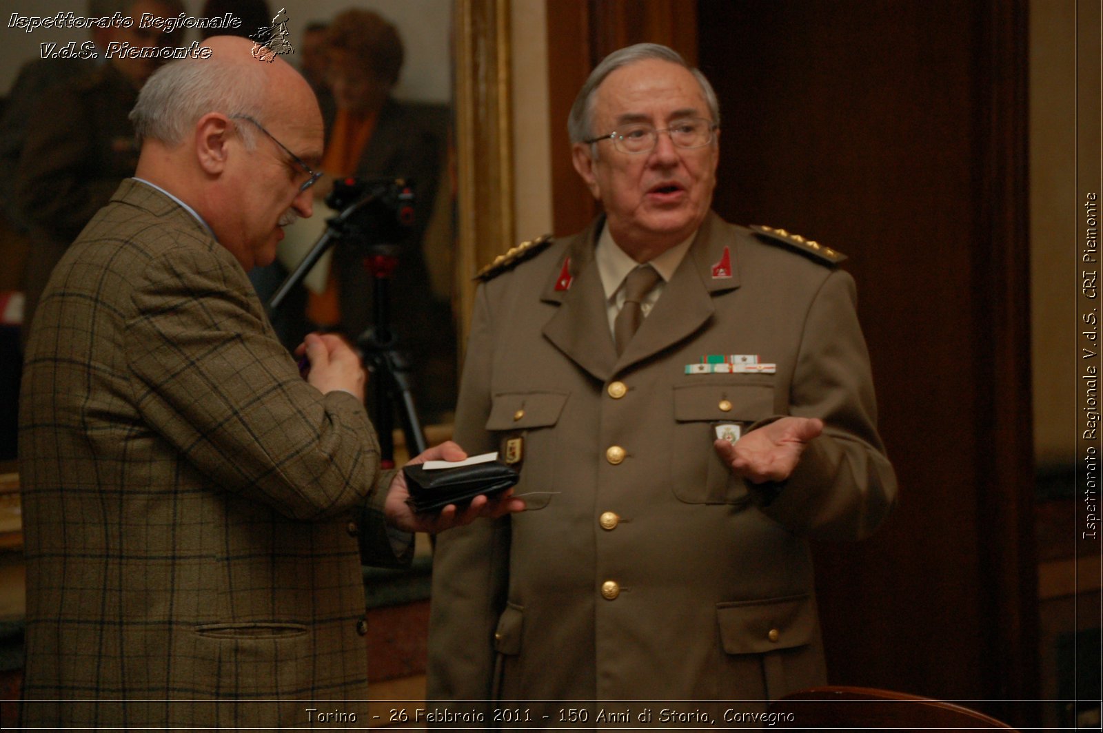 Torino  - 26 Febbraio 2011 - 150 Anni di Storia, Convegno -  Croce Rossa Italiana - Ispettorato Regionale Volontari del Soccorso Piemonte