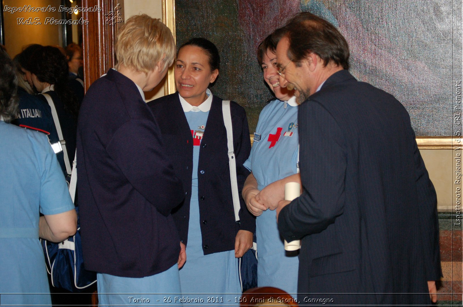 Torino  - 26 Febbraio 2011 - 150 Anni di Storia, Convegno -  Croce Rossa Italiana - Ispettorato Regionale Volontari del Soccorso Piemonte