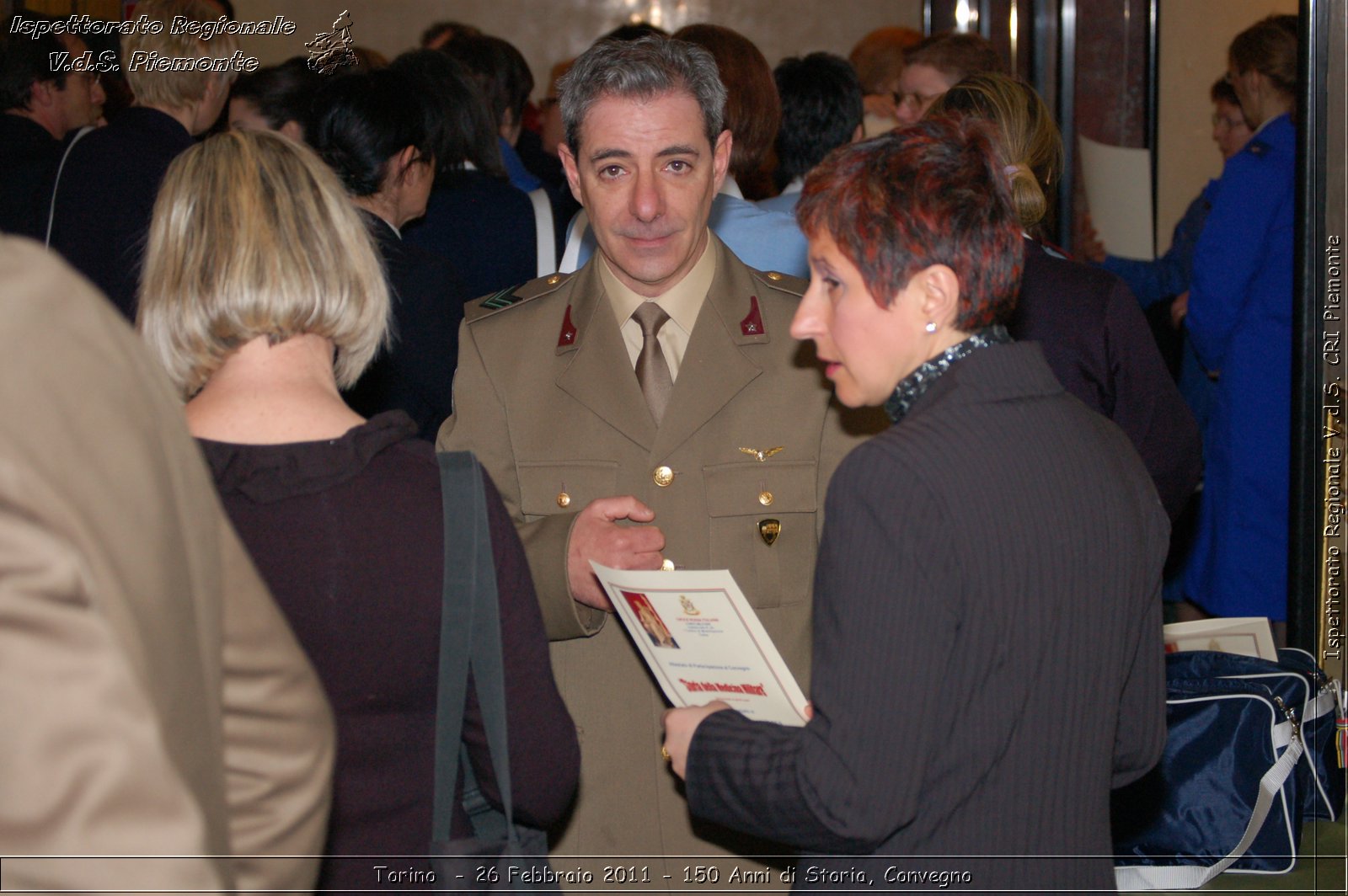 Torino  - 26 Febbraio 2011 - 150 Anni di Storia, Convegno -  Croce Rossa Italiana - Ispettorato Regionale Volontari del Soccorso Piemonte