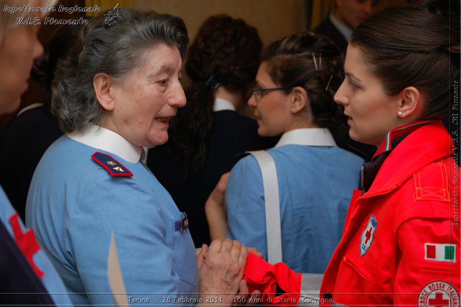 Torino  - 26 Febbraio 2011 - 150 Anni di Storia, Convegno -  Croce Rossa Italiana - Ispettorato Regionale Volontari del Soccorso Piemonte