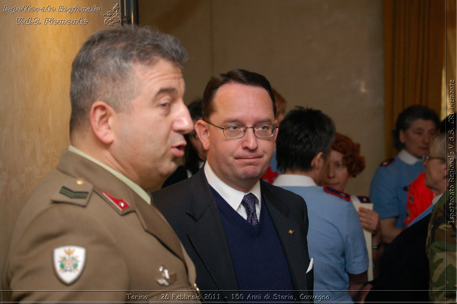 Torino  - 26 Febbraio 2011 - 150 Anni di Storia, Convegno -  Croce Rossa Italiana - Ispettorato Regionale Volontari del Soccorso Piemonte