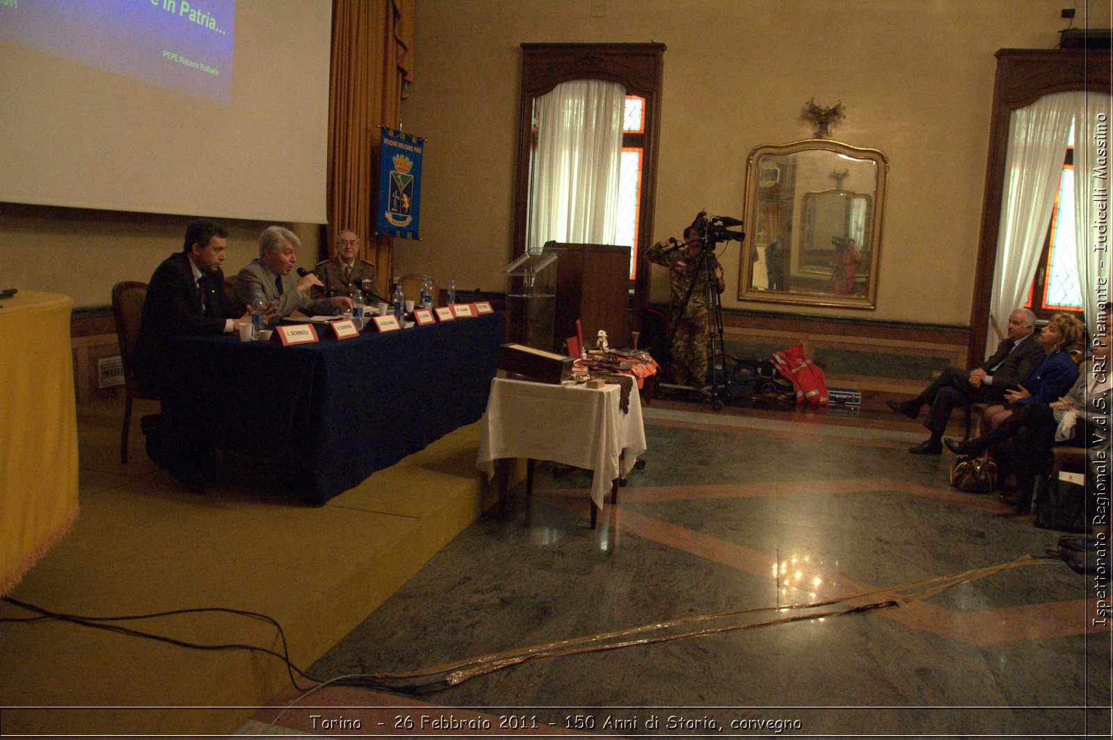 Torino  - 26 Febbraio 2011 - 150 Anni di Storia, Convegno -  Croce Rossa Italiana - Ispettorato Regionale Volontari del Soccorso Piemonte