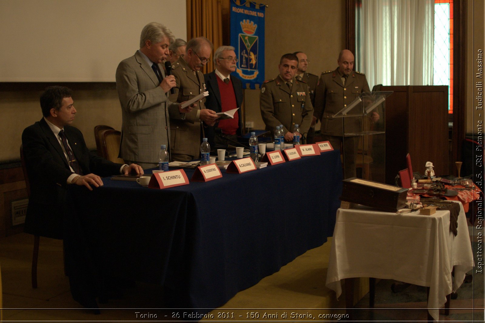 Torino  - 26 Febbraio 2011 - 150 Anni di Storia, Convegno -  Croce Rossa Italiana - Ispettorato Regionale Volontari del Soccorso Piemonte