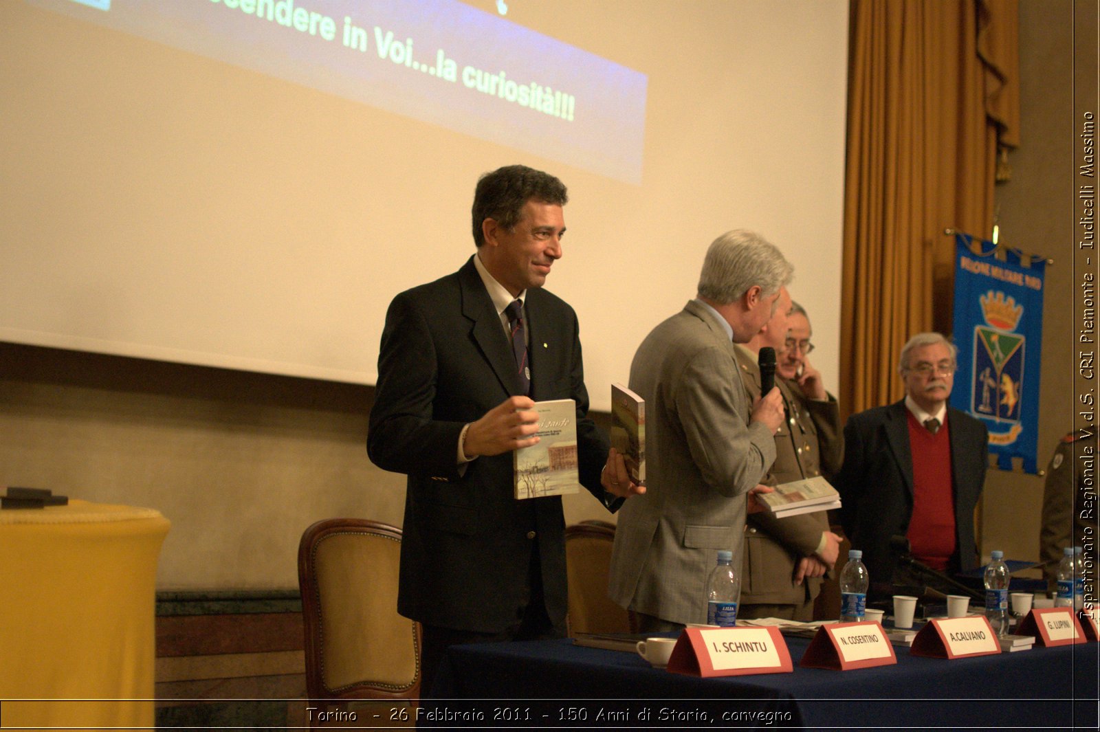 Torino  - 26 Febbraio 2011 - 150 Anni di Storia, Convegno -  Croce Rossa Italiana - Ispettorato Regionale Volontari del Soccorso Piemonte