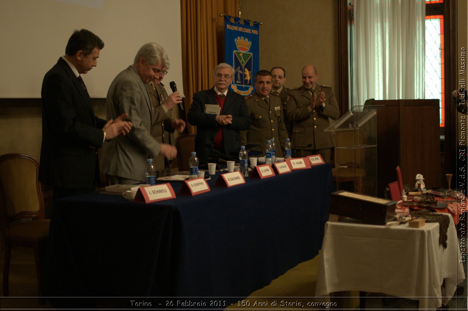 Torino  - 26 Febbraio 2011 - 150 Anni di Storia, Convegno -  Croce Rossa Italiana - Ispettorato Regionale Volontari del Soccorso Piemonte