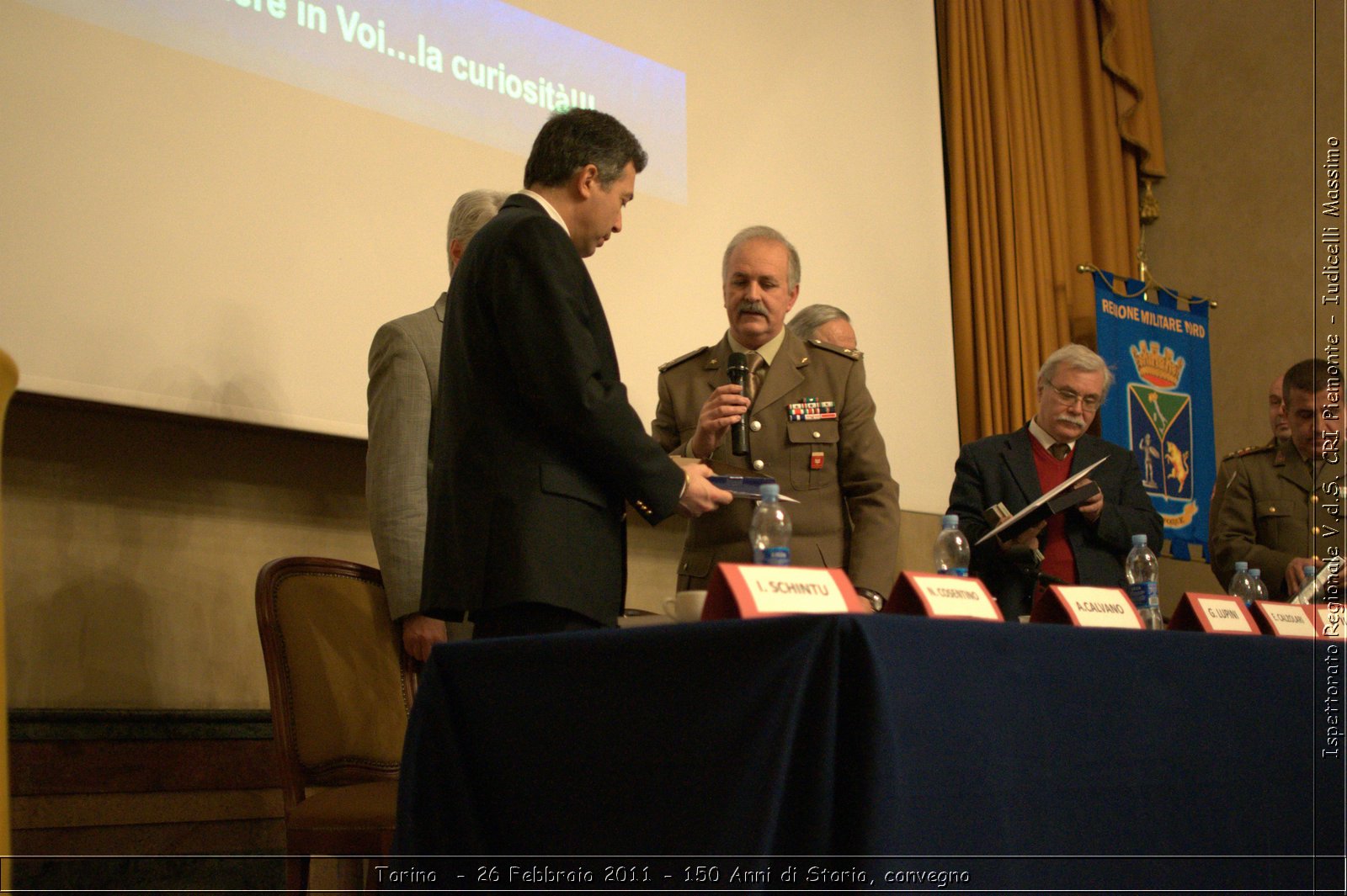 Torino  - 26 Febbraio 2011 - 150 Anni di Storia, Convegno -  Croce Rossa Italiana - Ispettorato Regionale Volontari del Soccorso Piemonte