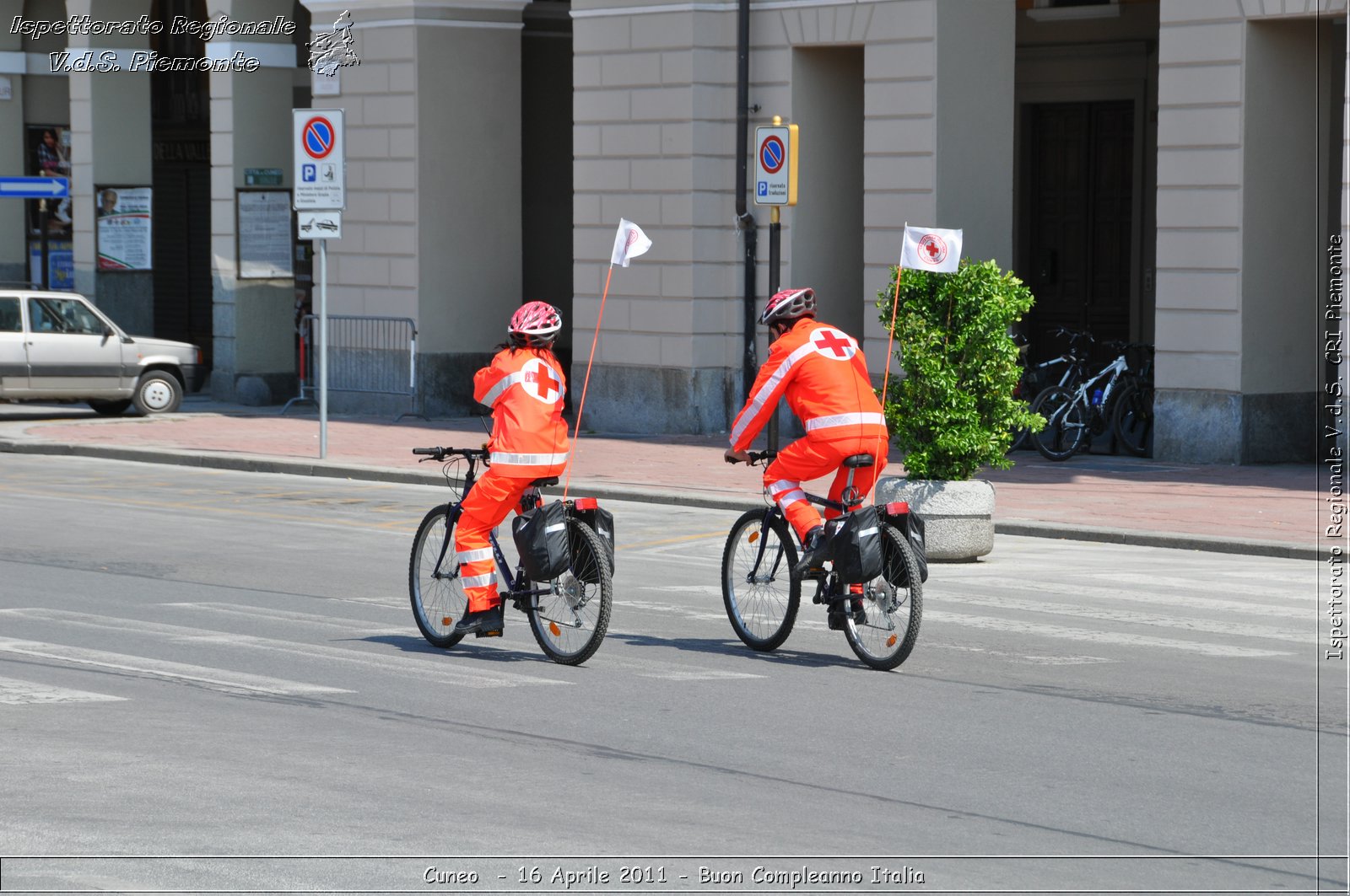 Cuneo - 16 Aprile 2011 - Buon Compleanno Italia  -  Croce Rossa Italiana - Ispettorato Regionale Volontari del Soccorso Piemonte