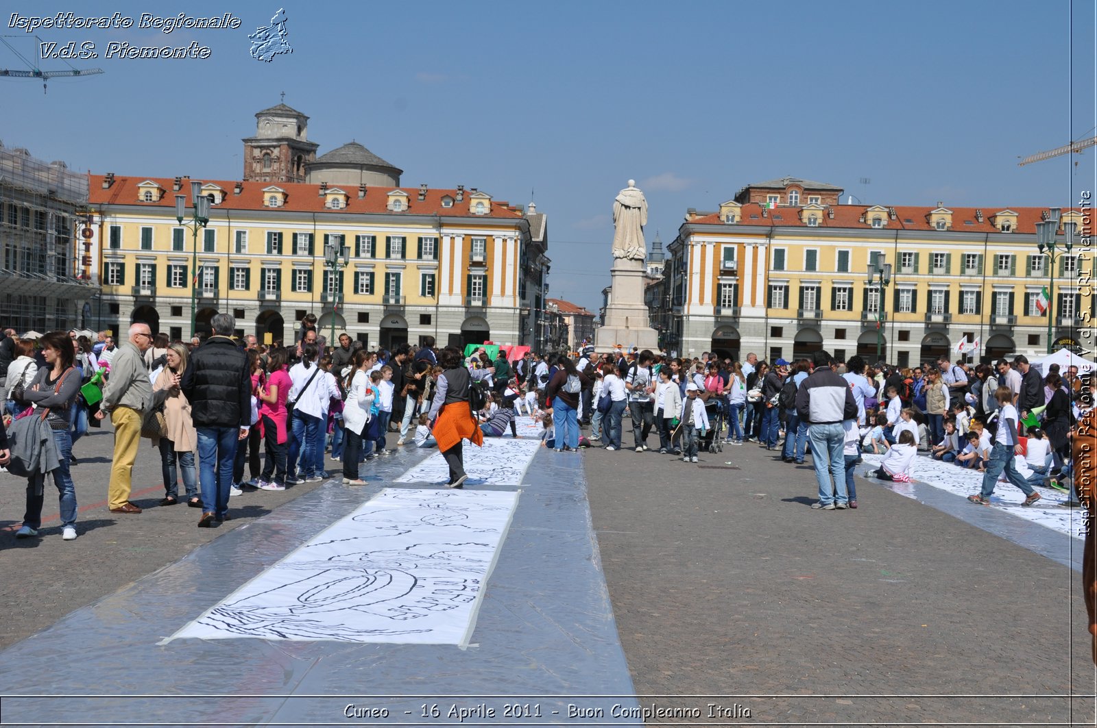 Cuneo - 16 Aprile 2011 - Buon Compleanno Italia  -  Croce Rossa Italiana - Ispettorato Regionale Volontari del Soccorso Piemonte