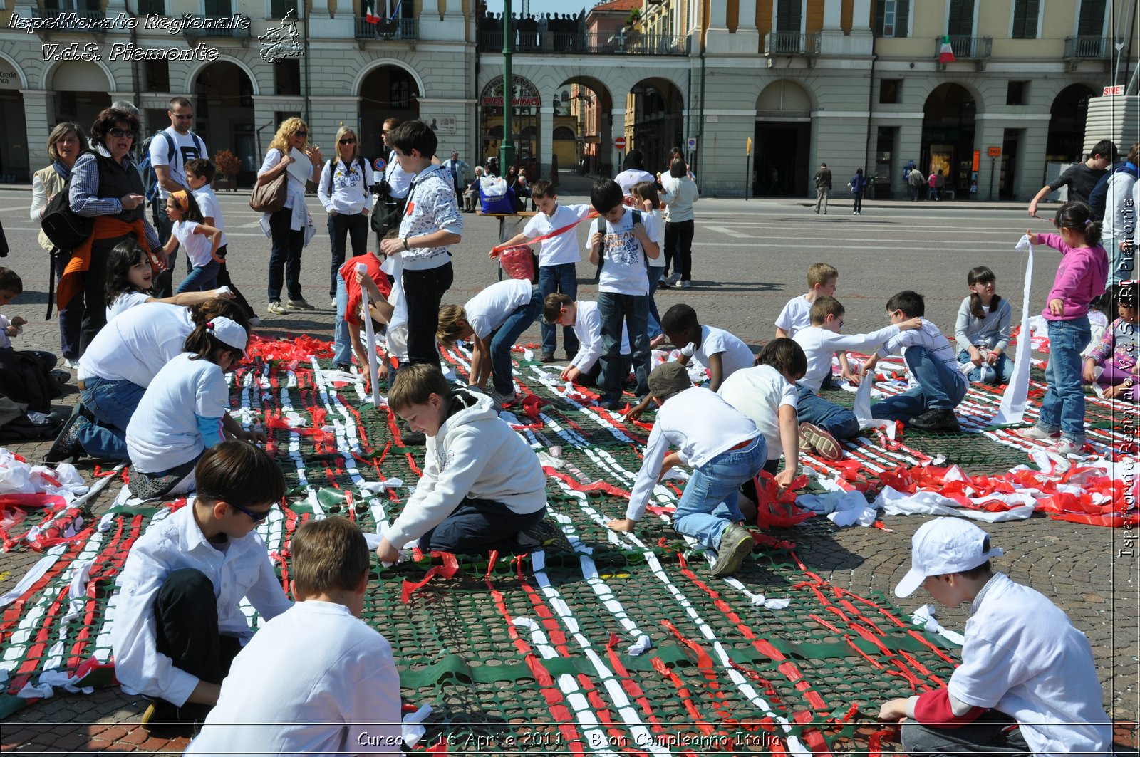 Cuneo - 16 Aprile 2011 - Buon Compleanno Italia  -  Croce Rossa Italiana - Ispettorato Regionale Volontari del Soccorso Piemonte