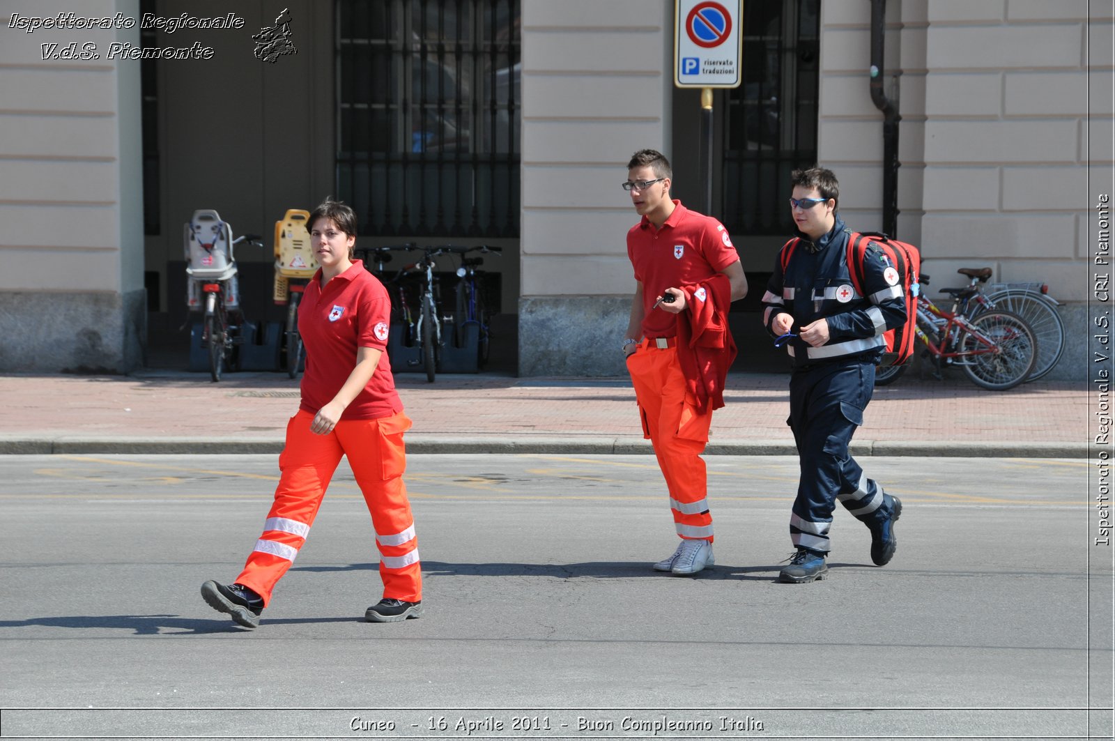 Cuneo - 16 Aprile 2011 - Buon Compleanno Italia  -  Croce Rossa Italiana - Ispettorato Regionale Volontari del Soccorso Piemonte