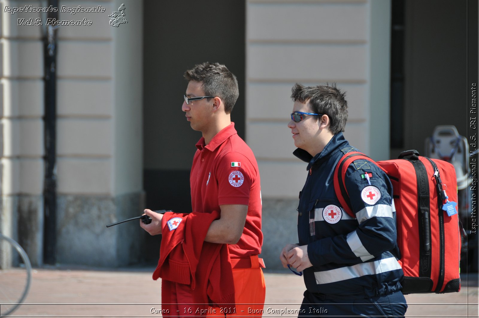 Cuneo - 16 Aprile 2011 - Buon Compleanno Italia  -  Croce Rossa Italiana - Ispettorato Regionale Volontari del Soccorso Piemonte