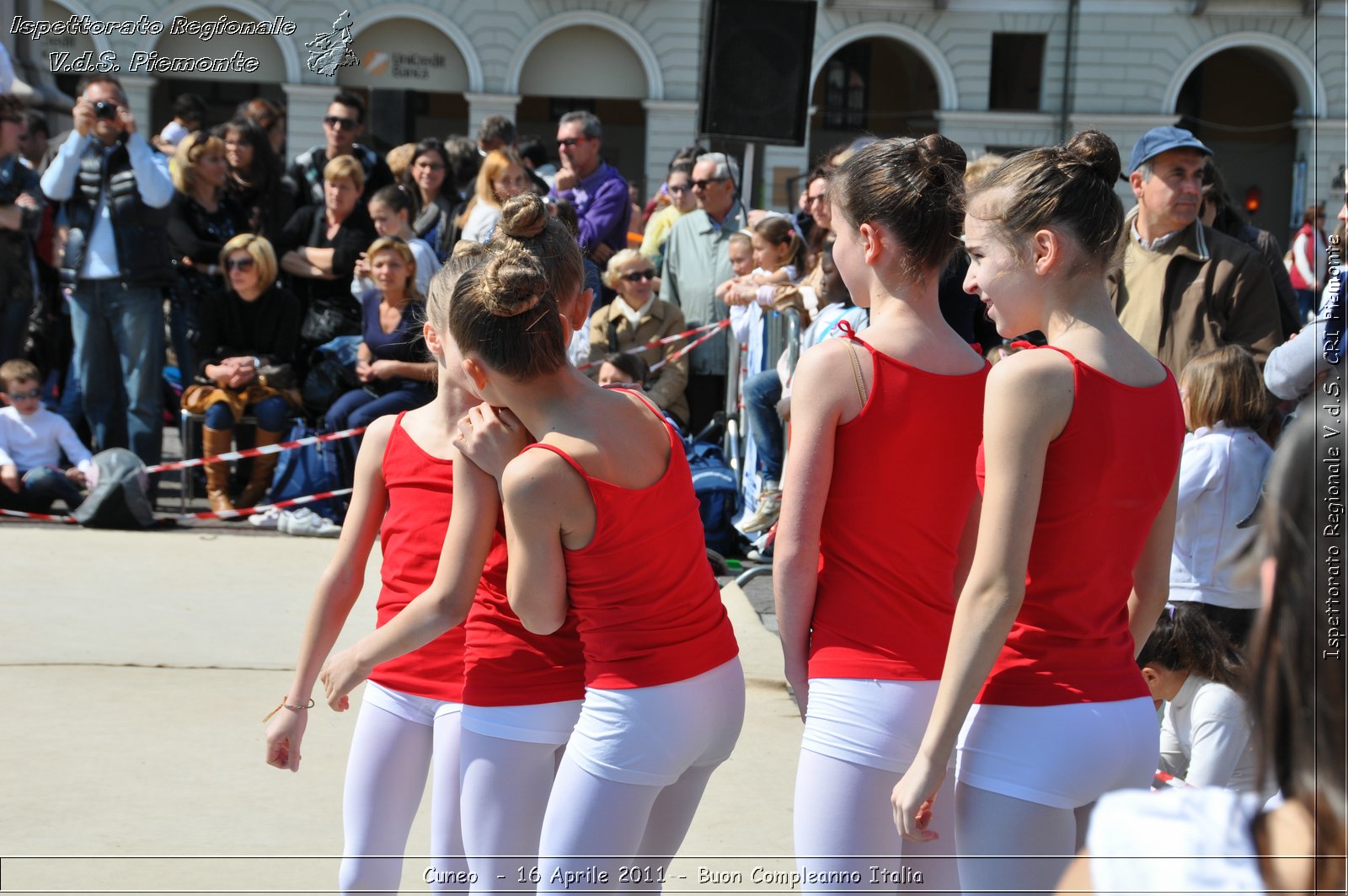 Cuneo - 16 Aprile 2011 - Buon Compleanno Italia  -  Croce Rossa Italiana - Ispettorato Regionale Volontari del Soccorso Piemonte