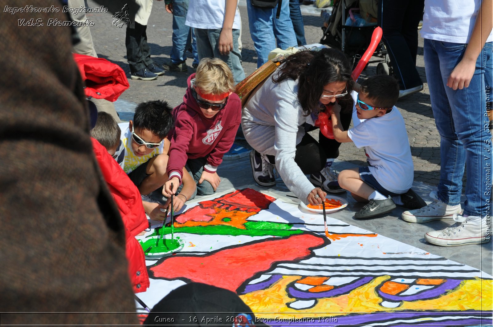 Cuneo - 16 Aprile 2011 - Buon Compleanno Italia  -  Croce Rossa Italiana - Ispettorato Regionale Volontari del Soccorso Piemonte