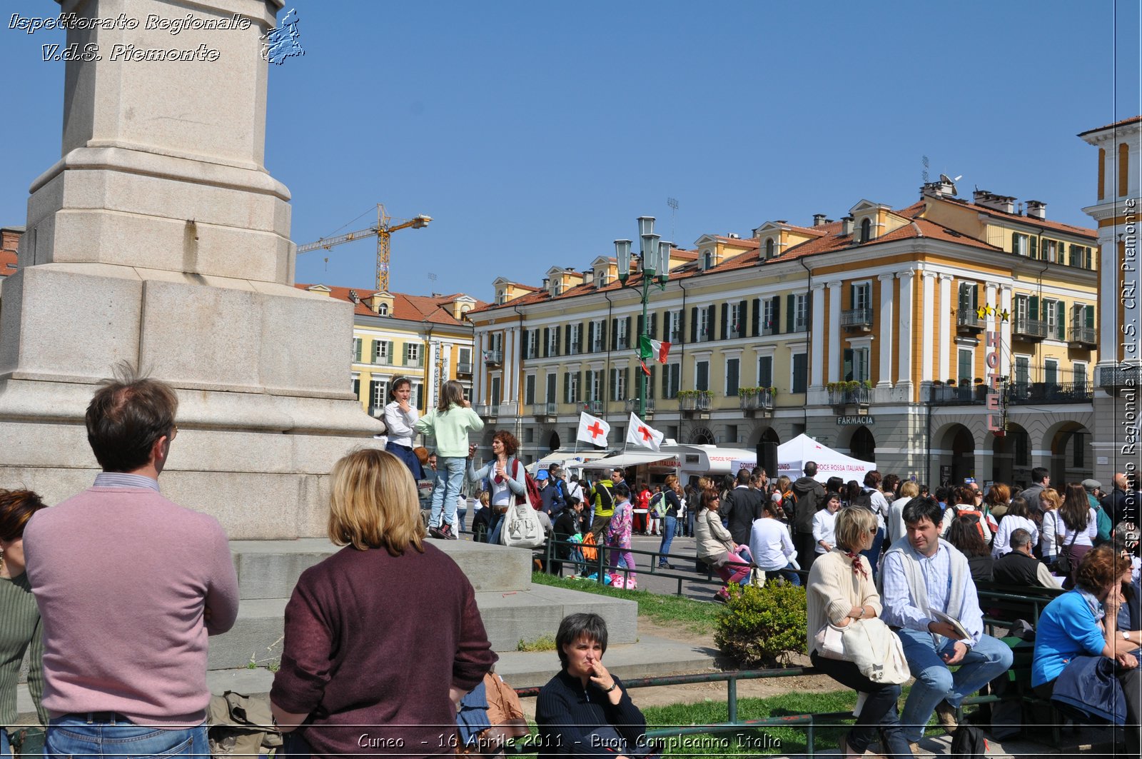 Cuneo - 16 Aprile 2011 - Buon Compleanno Italia  -  Croce Rossa Italiana - Ispettorato Regionale Volontari del Soccorso Piemonte