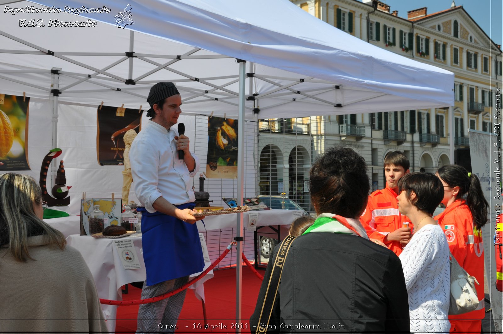 Cuneo - 16 Aprile 2011 - Buon Compleanno Italia  -  Croce Rossa Italiana - Ispettorato Regionale Volontari del Soccorso Piemonte