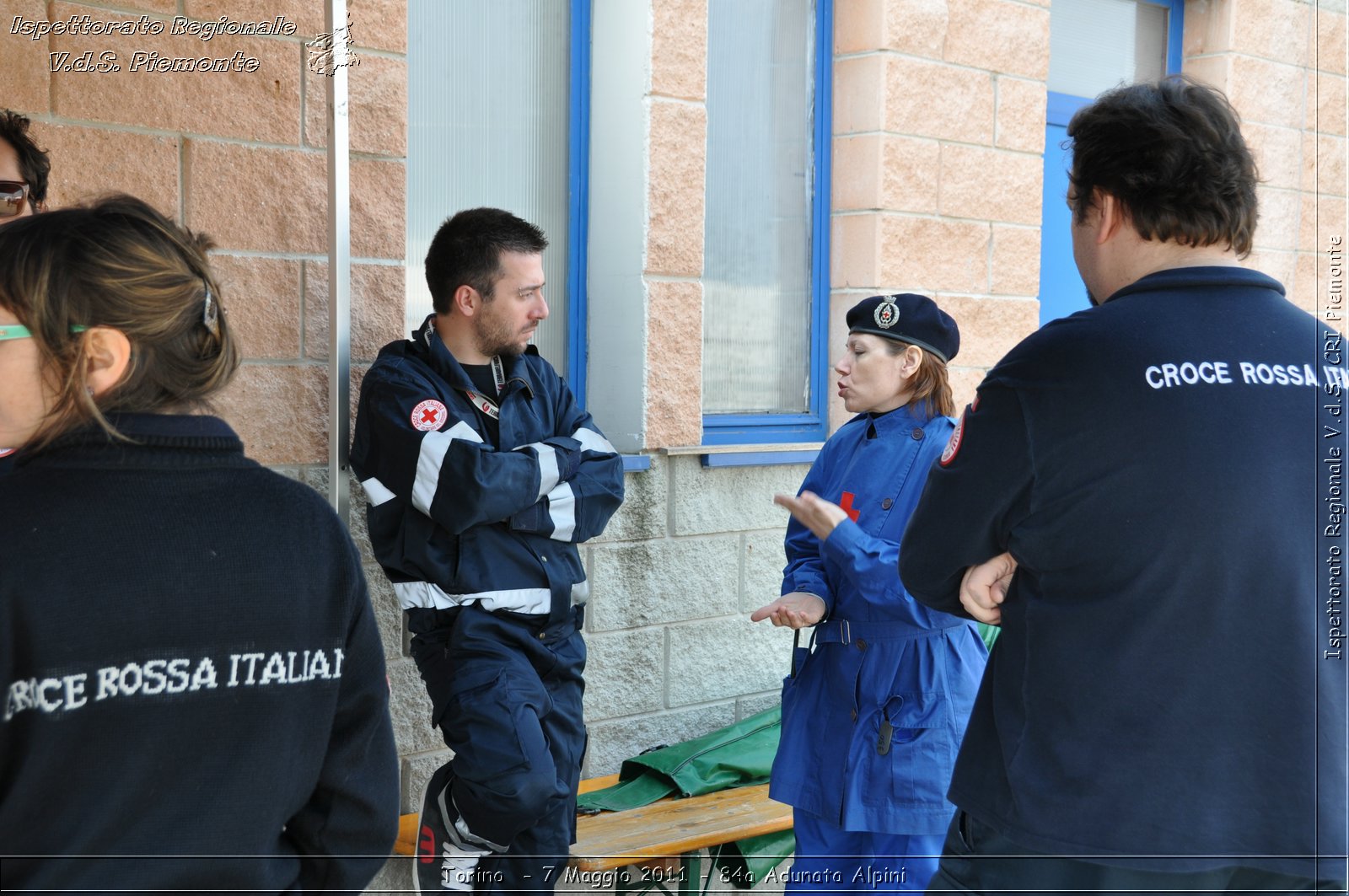 Torino  - 7 Maggio 2011 - 84a Adunata Nazionale Alpini -  Croce Rossa Italiana - Ispettorato Regionale Volontari del Soccorso Piemonte