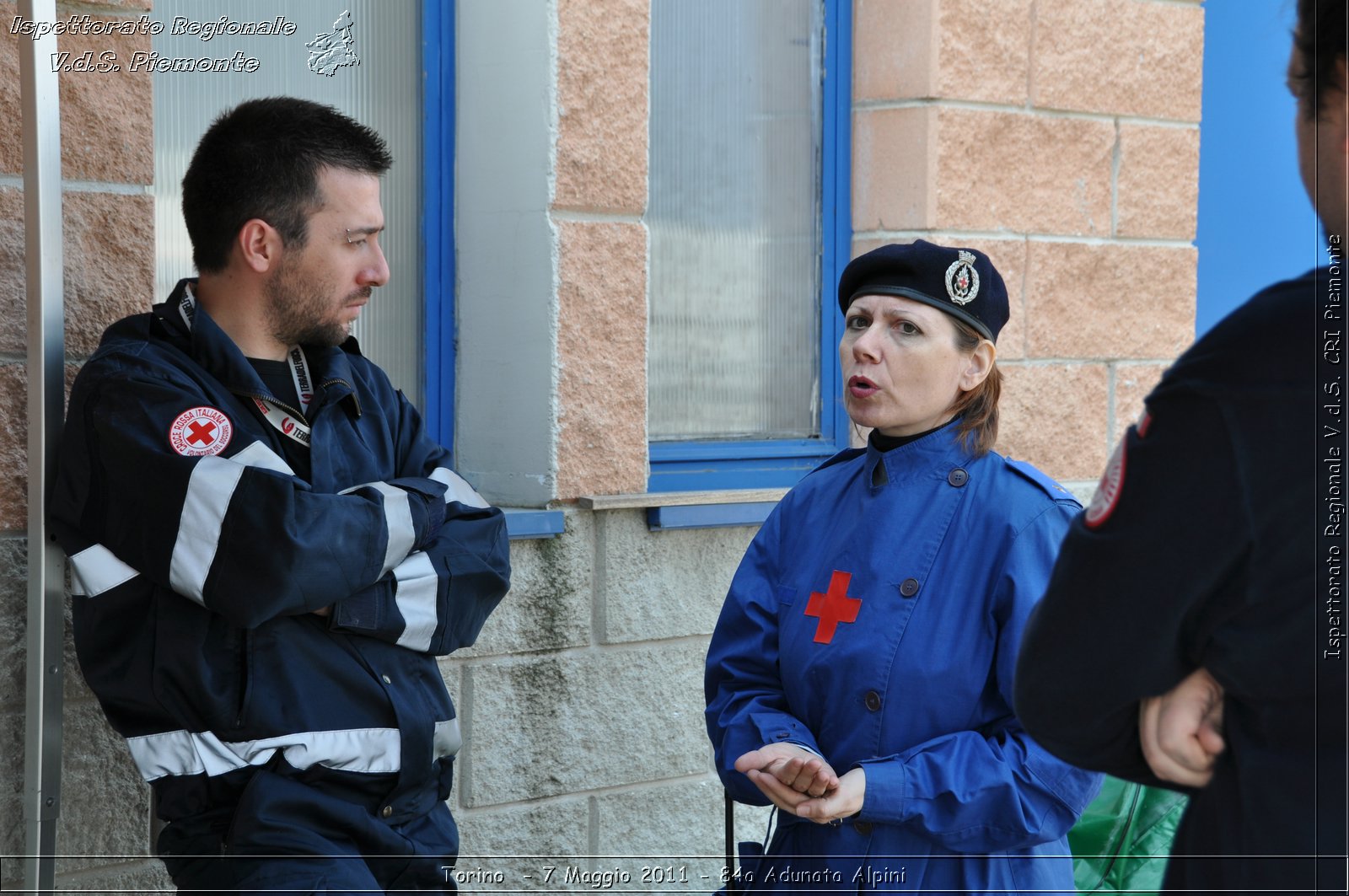 Torino  - 7 Maggio 2011 - 84a Adunata Nazionale Alpini -  Croce Rossa Italiana - Ispettorato Regionale Volontari del Soccorso Piemonte