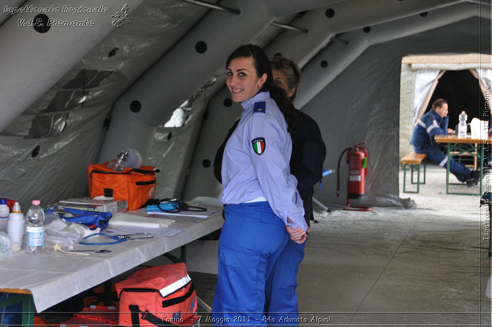 Torino  - 7 Maggio 2011 - 84a Adunata Nazionale Alpini -  Croce Rossa Italiana - Ispettorato Regionale Volontari del Soccorso Piemonte