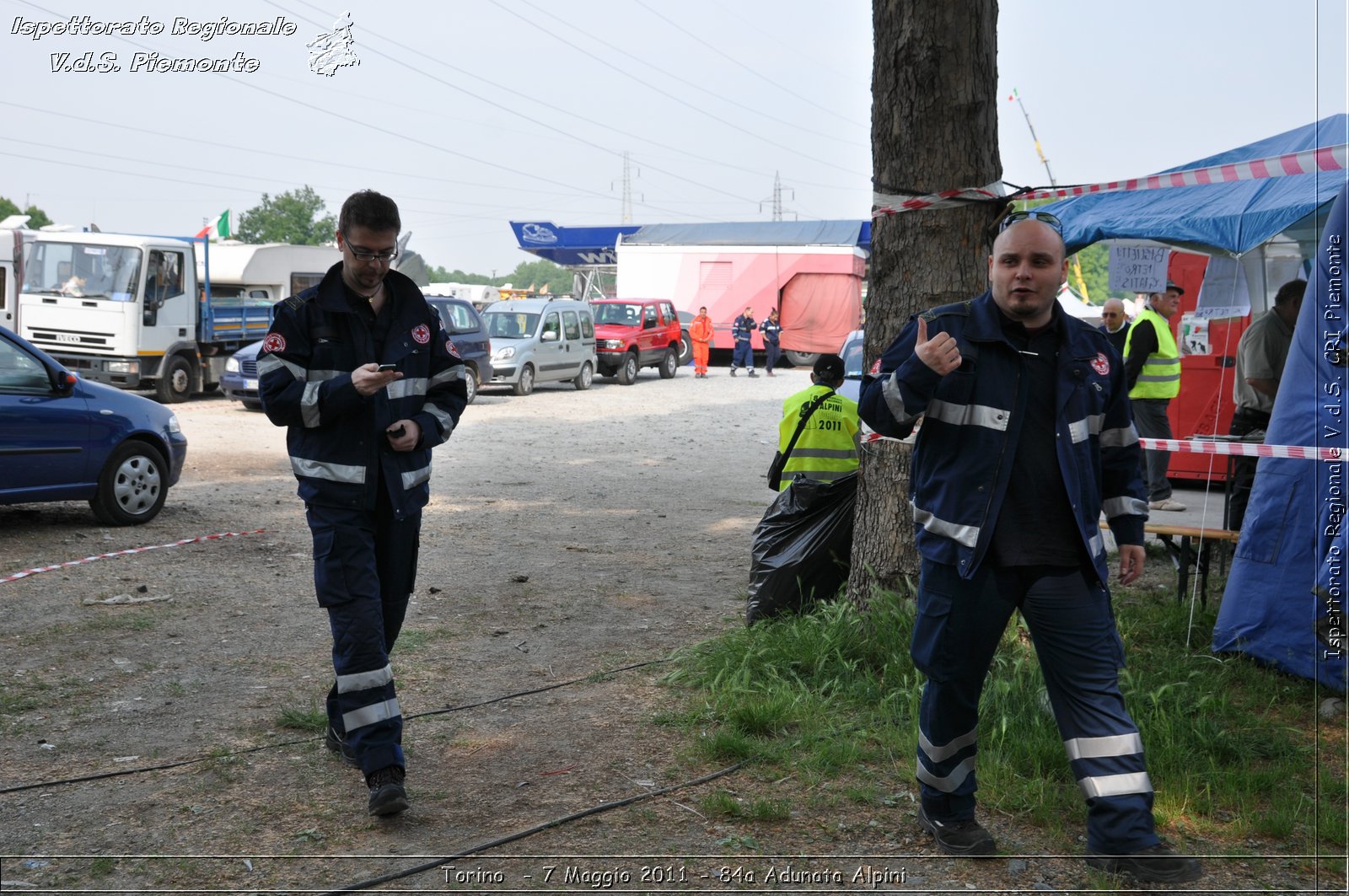 Torino  - 7 Maggio 2011 - 84a Adunata Nazionale Alpini -  Croce Rossa Italiana - Ispettorato Regionale Volontari del Soccorso Piemonte