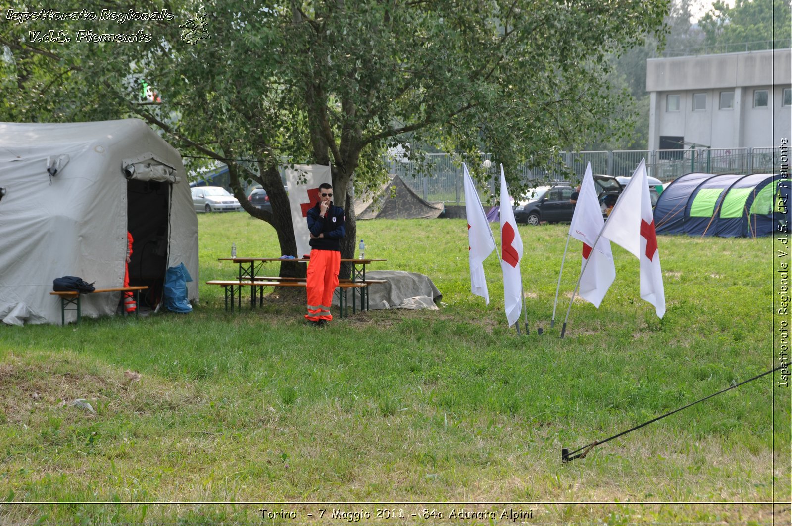 Torino  - 7 Maggio 2011 - 84a Adunata Nazionale Alpini -  Croce Rossa Italiana - Ispettorato Regionale Volontari del Soccorso Piemonte