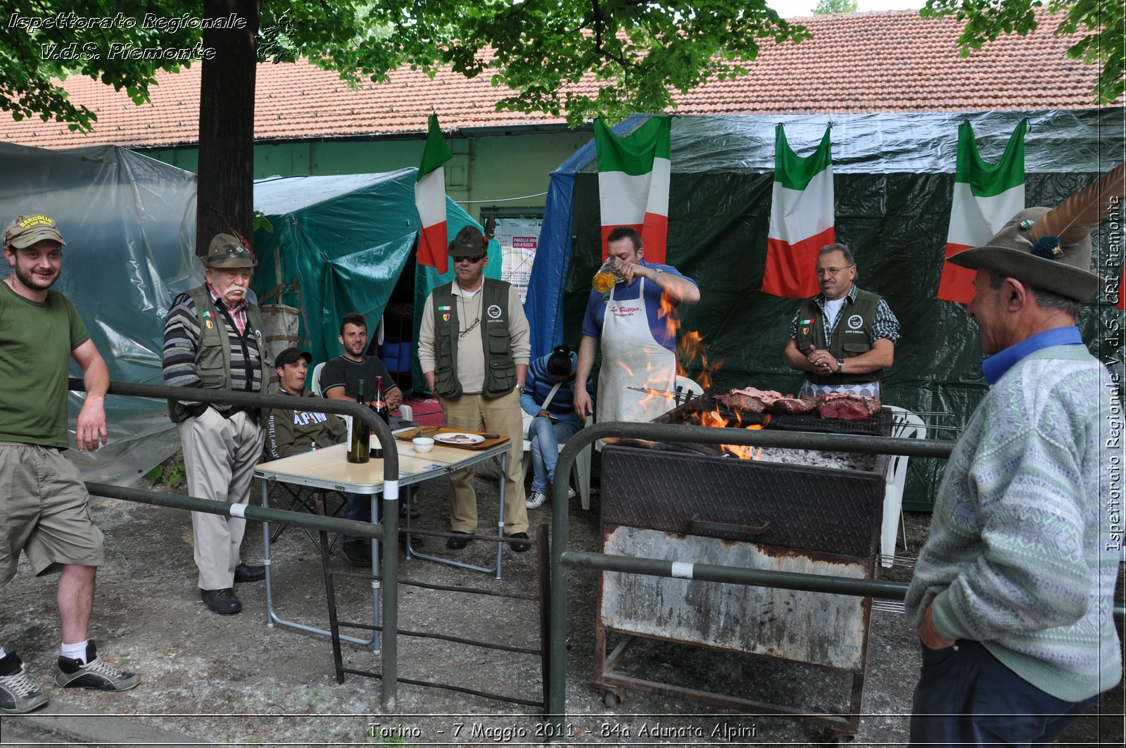 Torino  - 7 Maggio 2011 - 84a Adunata Nazionale Alpini -  Croce Rossa Italiana - Ispettorato Regionale Volontari del Soccorso Piemonte