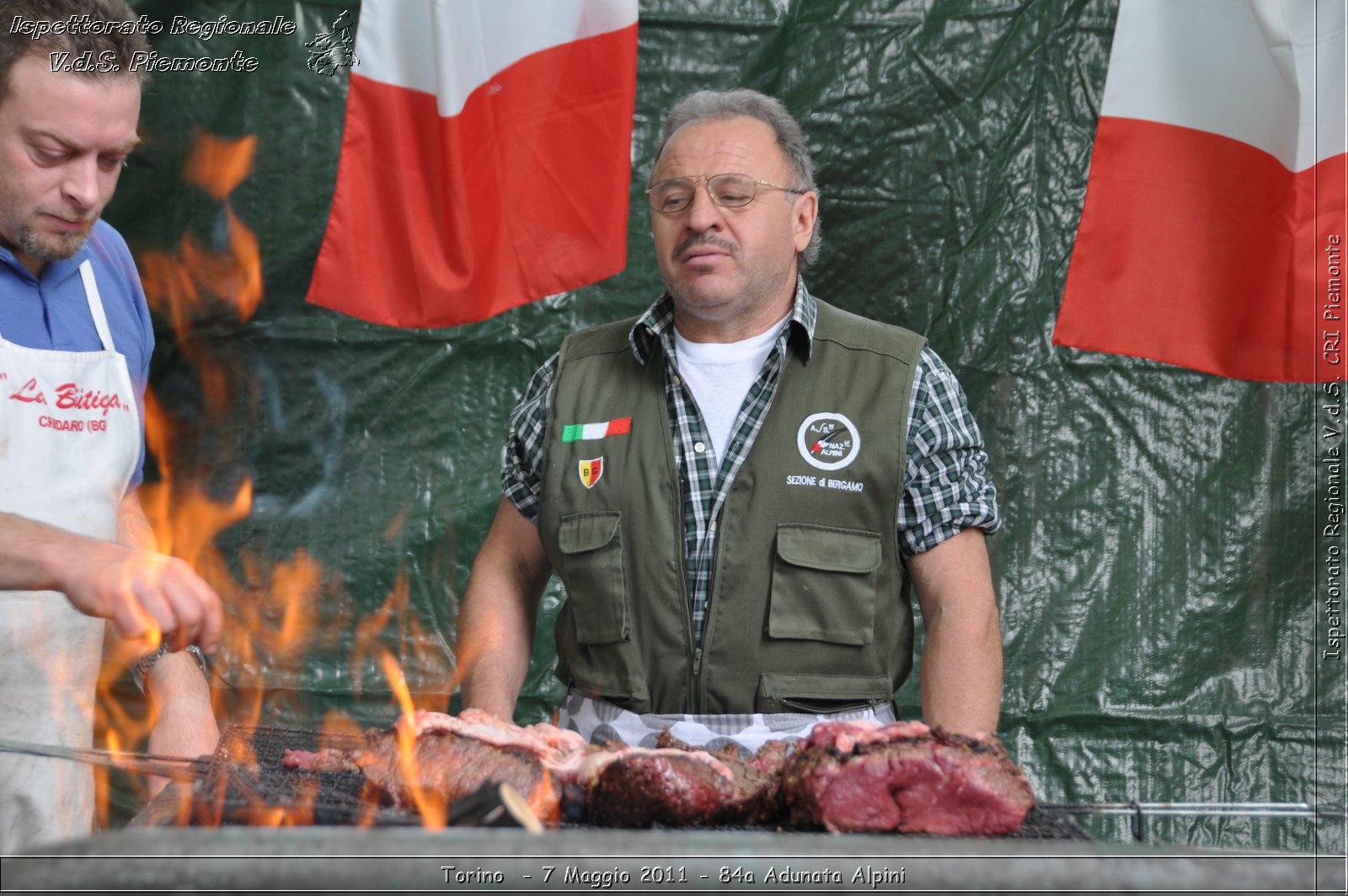 Torino  - 7 Maggio 2011 - 84a Adunata Nazionale Alpini -  Croce Rossa Italiana - Ispettorato Regionale Volontari del Soccorso Piemonte