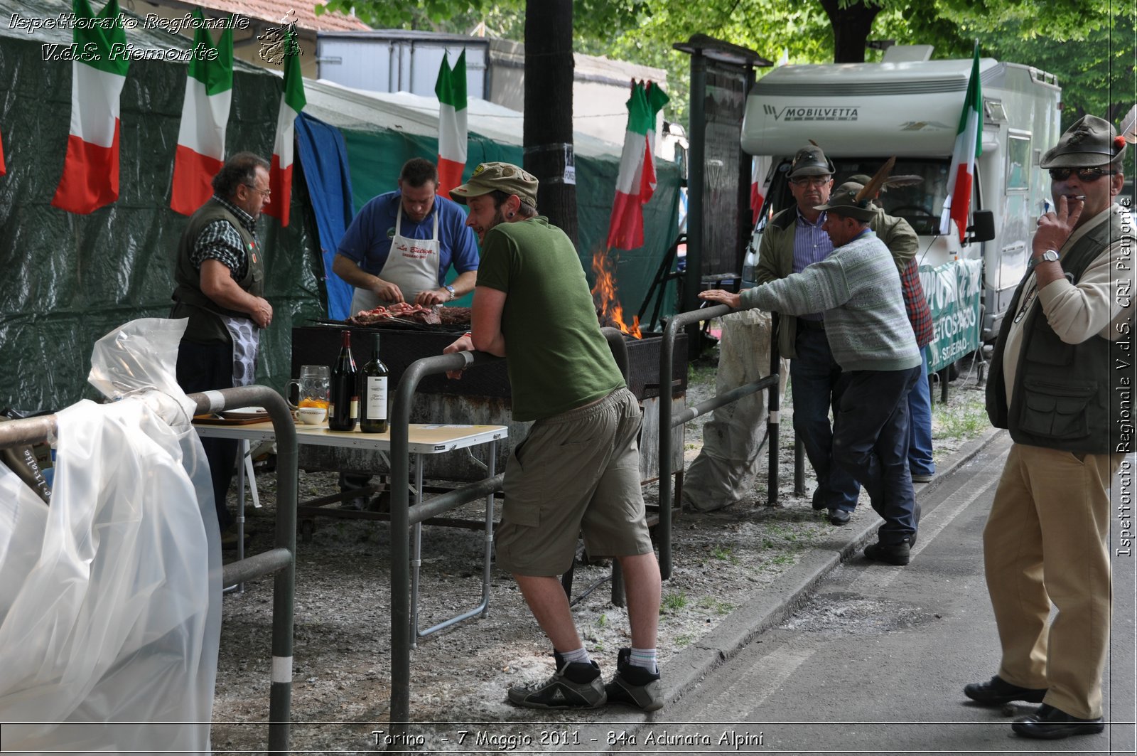 Torino  - 7 Maggio 2011 - 84a Adunata Nazionale Alpini -  Croce Rossa Italiana - Ispettorato Regionale Volontari del Soccorso Piemonte