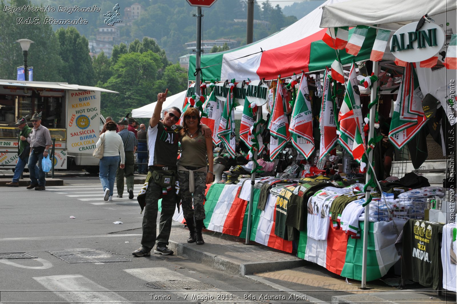 Torino  - 7 Maggio 2011 - 84a Adunata Nazionale Alpini -  Croce Rossa Italiana - Ispettorato Regionale Volontari del Soccorso Piemonte