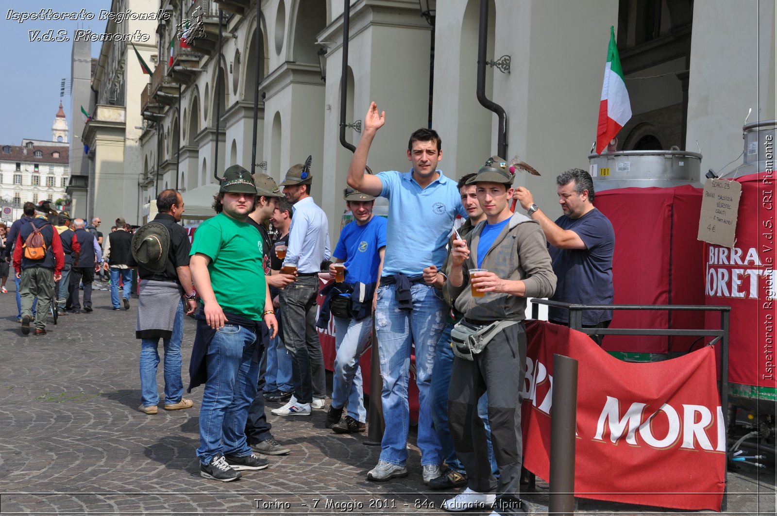 Torino  - 7 Maggio 2011 - 84a Adunata Nazionale Alpini -  Croce Rossa Italiana - Ispettorato Regionale Volontari del Soccorso Piemonte