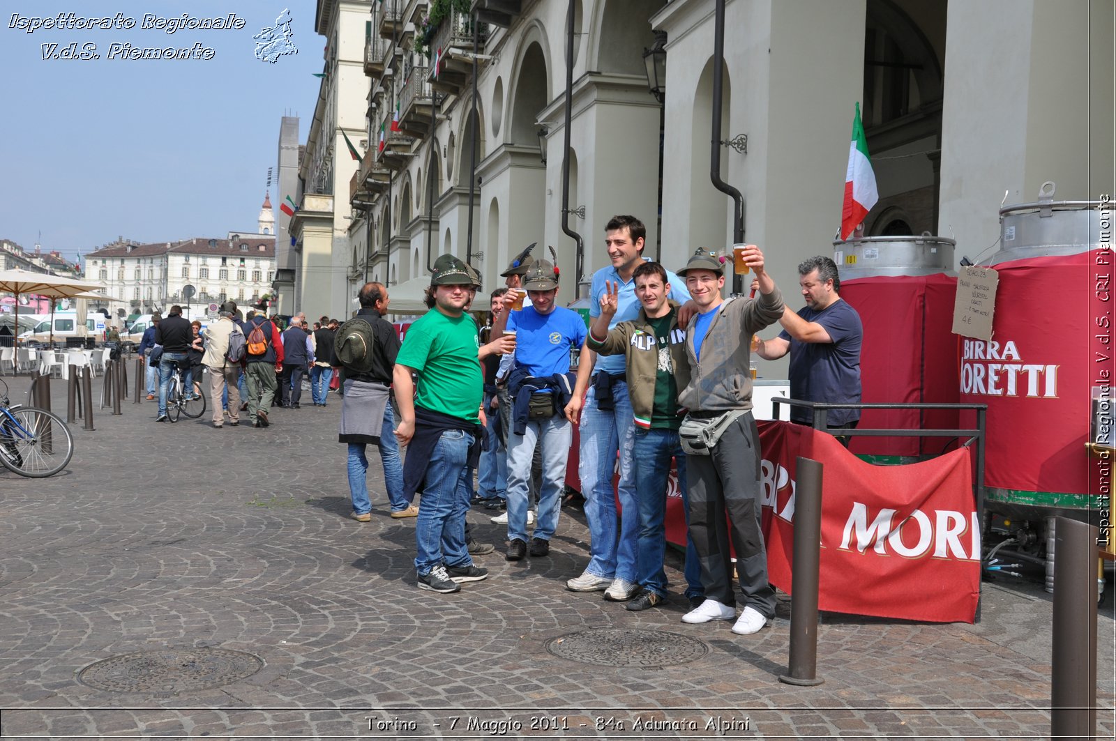 Torino  - 7 Maggio 2011 - 84a Adunata Nazionale Alpini -  Croce Rossa Italiana - Ispettorato Regionale Volontari del Soccorso Piemonte