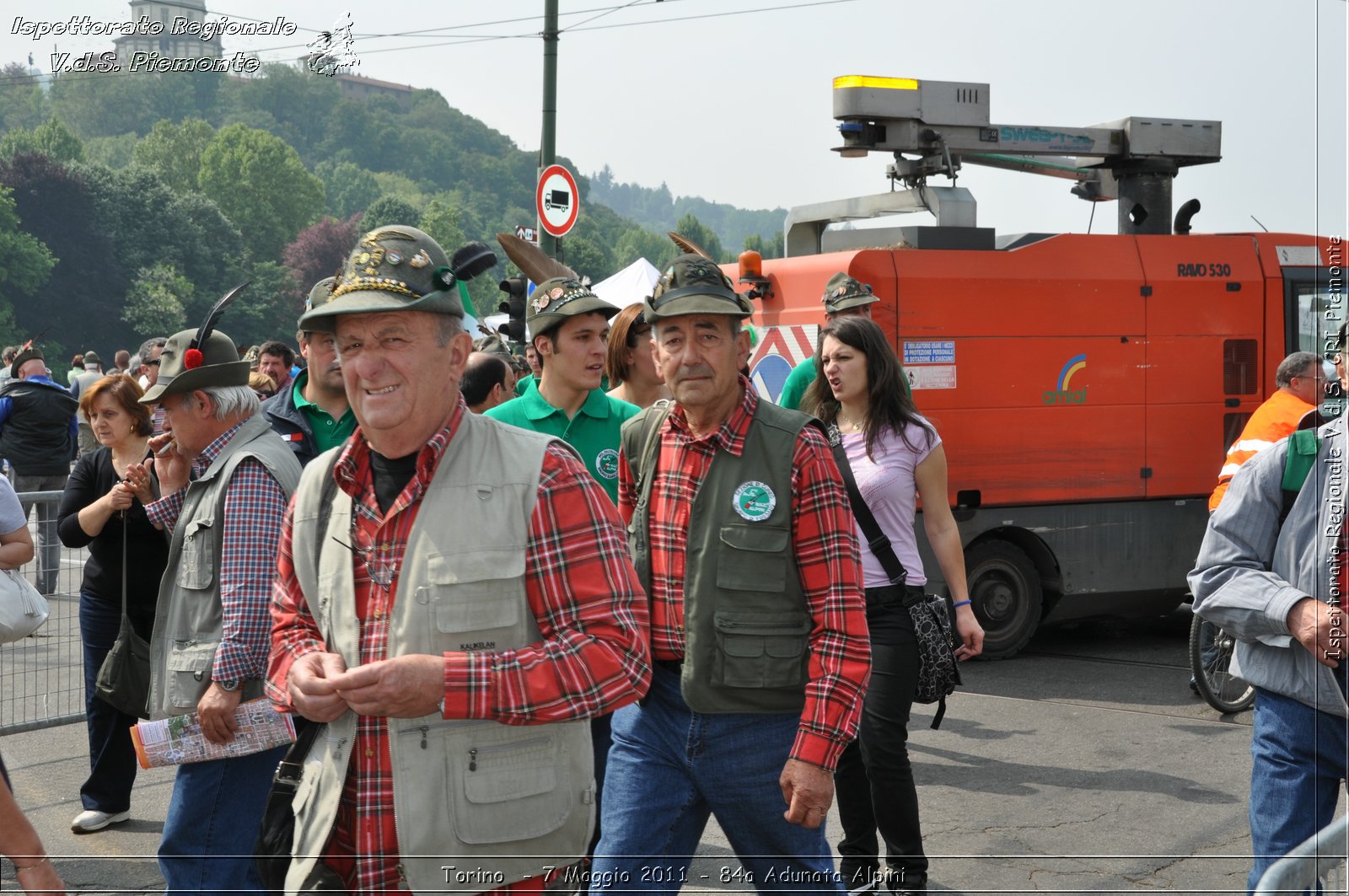 Torino  - 7 Maggio 2011 - 84a Adunata Nazionale Alpini -  Croce Rossa Italiana - Ispettorato Regionale Volontari del Soccorso Piemonte