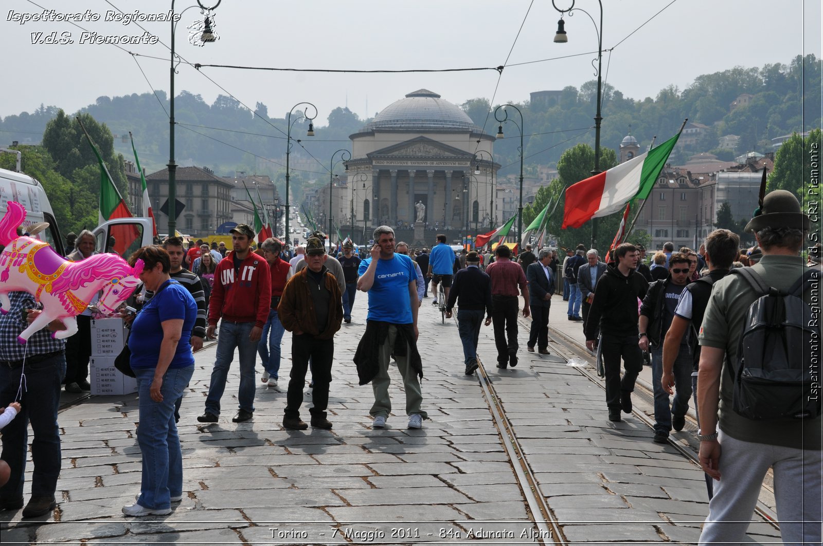 Torino  - 7 Maggio 2011 - 84a Adunata Nazionale Alpini -  Croce Rossa Italiana - Ispettorato Regionale Volontari del Soccorso Piemonte