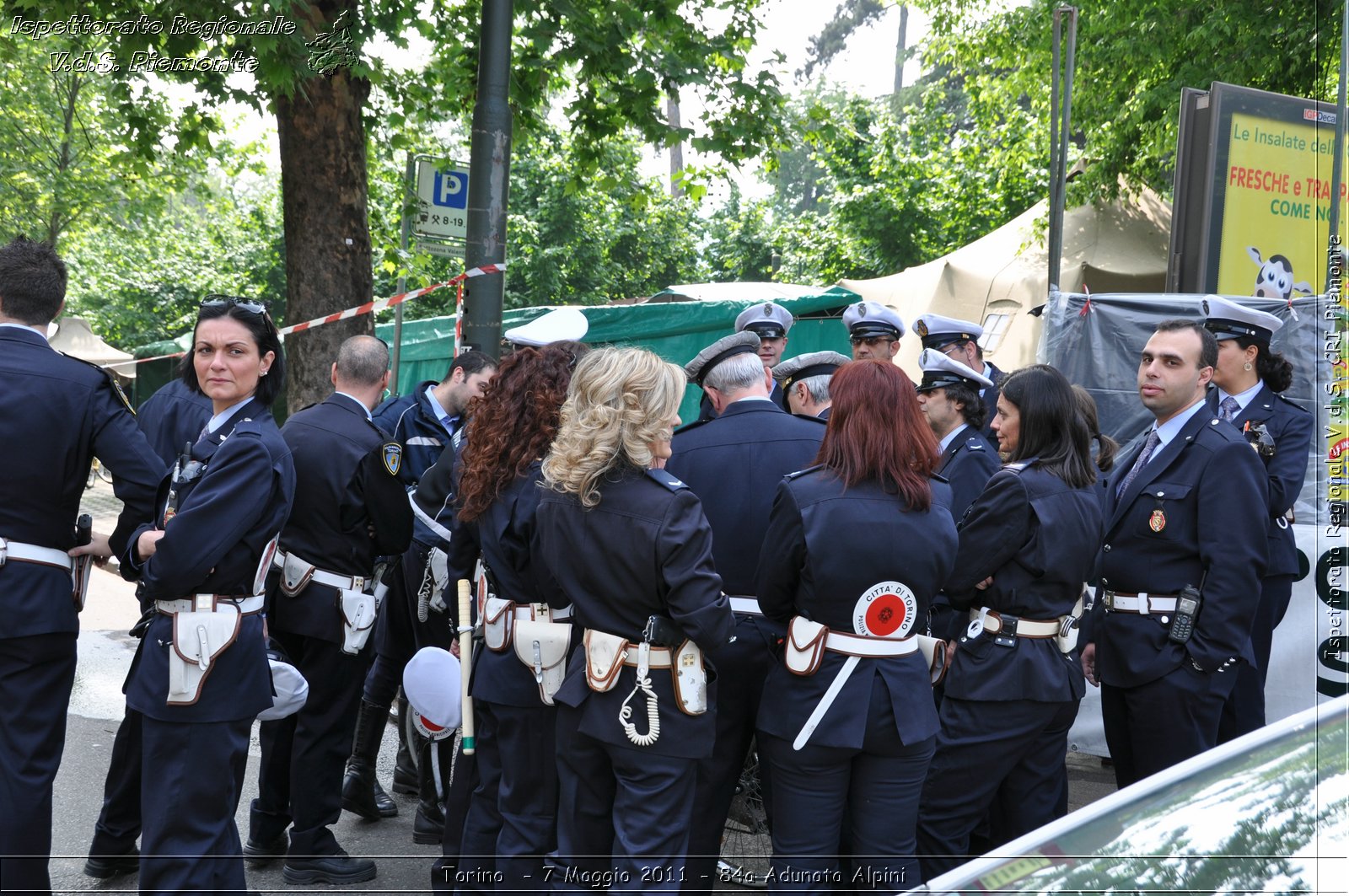 Torino  - 7 Maggio 2011 - 84a Adunata Nazionale Alpini -  Croce Rossa Italiana - Ispettorato Regionale Volontari del Soccorso Piemonte