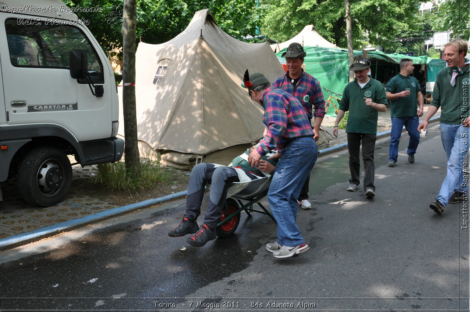 Torino  - 7 Maggio 2011 - 84a Adunata Nazionale Alpini -  Croce Rossa Italiana - Ispettorato Regionale Volontari del Soccorso Piemonte