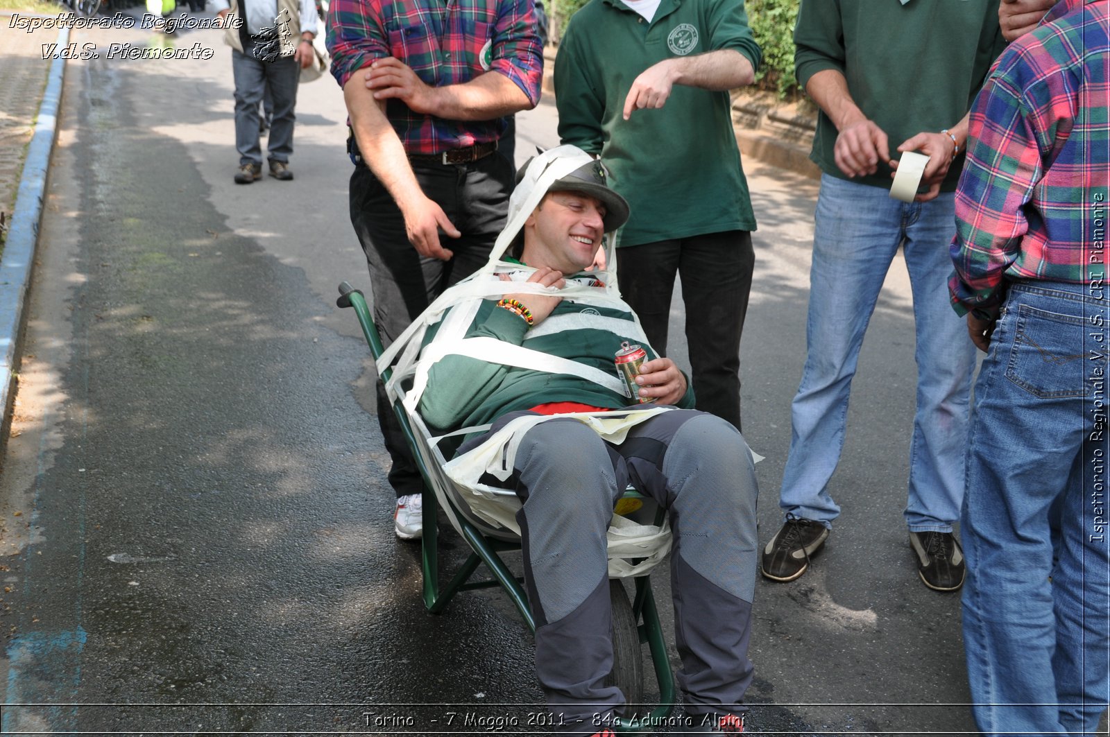 Torino  - 7 Maggio 2011 - 84a Adunata Nazionale Alpini -  Croce Rossa Italiana - Ispettorato Regionale Volontari del Soccorso Piemonte