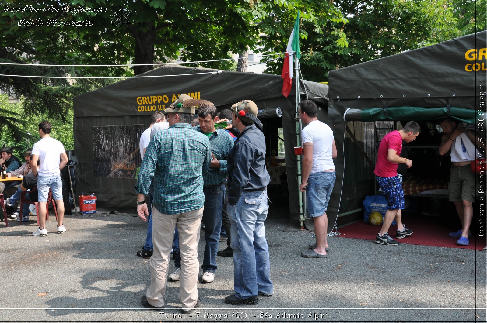 Torino  - 7 Maggio 2011 - 84a Adunata Nazionale Alpini -  Croce Rossa Italiana - Ispettorato Regionale Volontari del Soccorso Piemonte