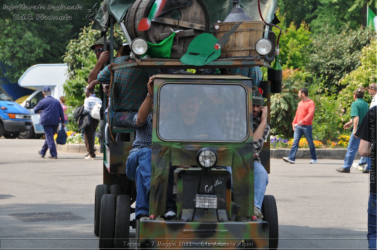 Torino  - 7 Maggio 2011 - 84a Adunata Nazionale Alpini -  Croce Rossa Italiana - Ispettorato Regionale Volontari del Soccorso Piemonte